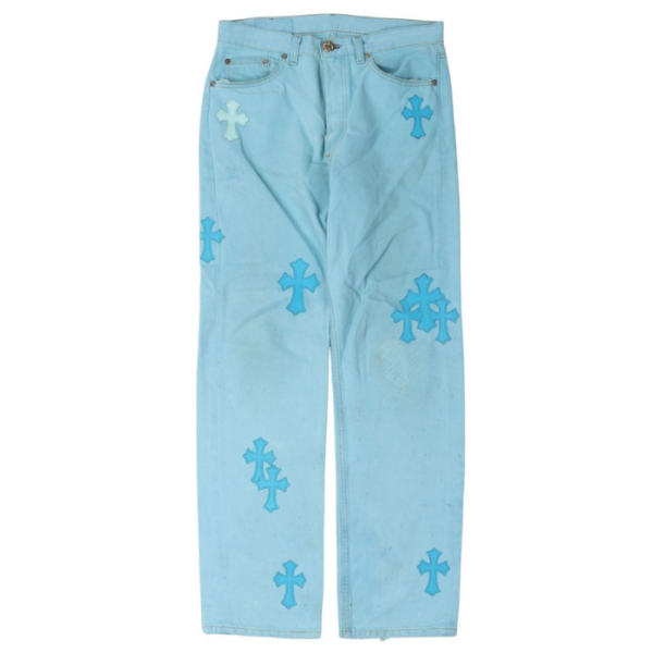 Chrome Hearts Cross Patch Drake Jeans