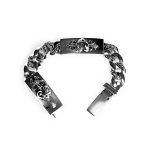 Chrome Hearts Double ID Fancy Link Bracelet