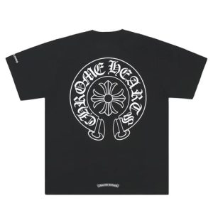 Chrome Hearts Horseshoe Logo Pocket Tee – Black