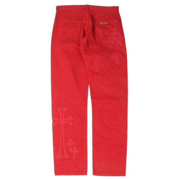 Chrome Hearts Levi’s Cross Patch Jeans