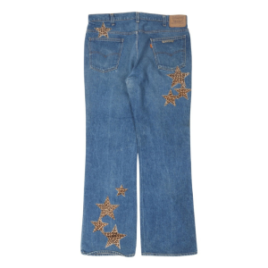 Chrome Hearts Levi’s Star Patch Jeans Blue