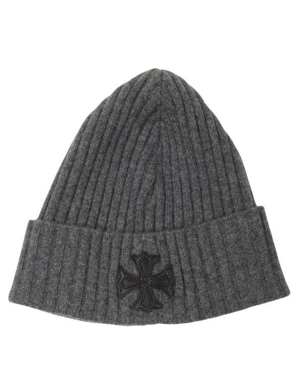 Chrome Hearts Plus Cross Patch Cashmere Beanie