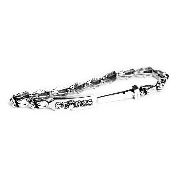 Chrome Hearts Rolling Stones Tongue Bracelet