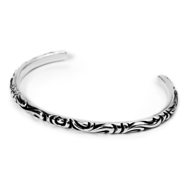 Chrome Hearts Scroll Band Cuff