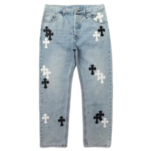 Chrome Hearts Vintage Aged Jeans