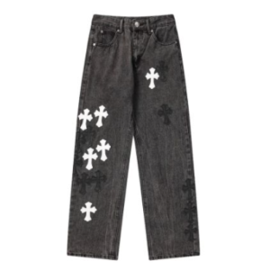 Chrome Hearts x Levis Black Jeans