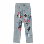 Chrome Style Levi’s Hearts Red Jeans